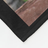 Ein niedlicher Tiger Fleecedecke (Ecke)