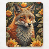 Ein Niedlicher Waldroter Fox Mousepad (Vorne)