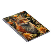 Ein Niedlicher Waldroter Fox Notizblock (Rechte Seite)