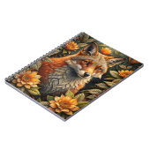 Ein Niedlicher Waldroter Fox Notizblock (Linke Seite)