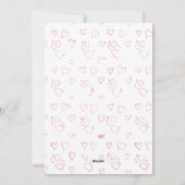 Ein niedlicher Welpe Feiertagskarte (Rückseite)