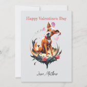 Ein niedlicher Welpe Feiertagskarte (Vorderseite)