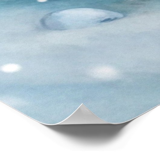 Ein Niedlicher Winterurlaub Poster (Ecke)