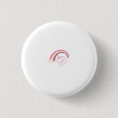 Ein Niedliches Einhorn Button (Vorderseite)