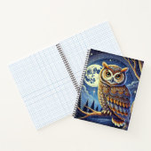 ein niedliches Eule-Image-Notebook Notizblock (Innenseite)