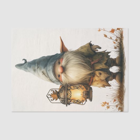 Ein Niedliches Genom mit Lattern Seidenpapier (Vorderseite)