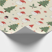 ein niedliches Geschenkpapier (Ecke)