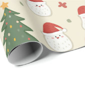 ein niedliches Geschenkpapier (Rolleneckpunkt)