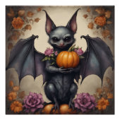 Ein Niedliches Halloween-Bat hb2-Glossarposter Poster (Vorderseite)