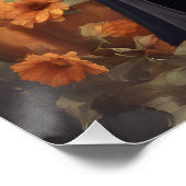 Ein Niedliches Halloween-Bat-HB8-Glossposter Poster (Ecke)