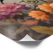 Ein Niedliches Halloween-BatB6-Glossarposter Poster (Ecke)