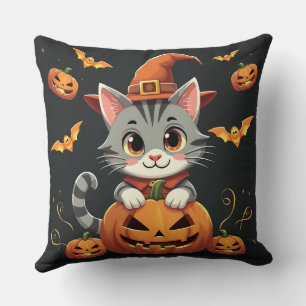 ein niedliches Halloween-Polster Kissen