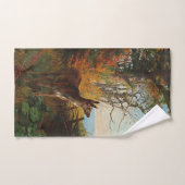 Ein Niedliches Hirsch im Wald Badhandtuch Set (Handtuch)