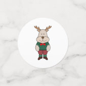 Ein niedliches Hirsch Konfetti (Klein Vorderseite)