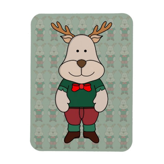 Ein niedliches Hirsch Magnet (Vertikal)