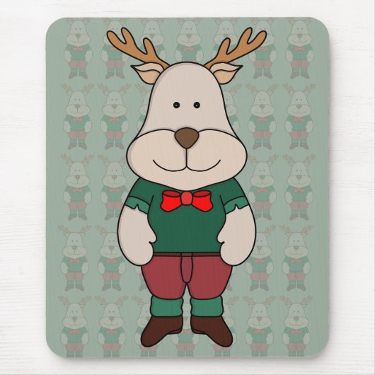 Ein niedliches Hirsch Mousepad (Vorne)