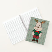 Ein niedliches Hirsch Notizblock (Innenseite)