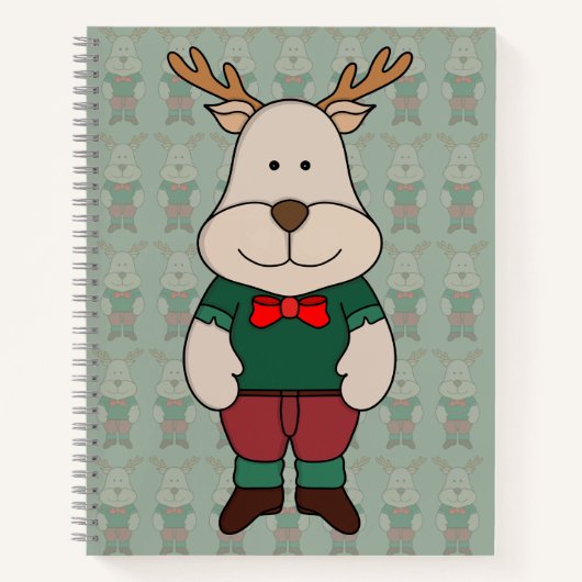 Ein niedliches Hirsch Notizblock (Vorderseite)
