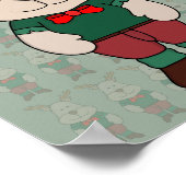 Ein niedliches Hirsch Poster (Ecke)