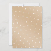 Ein Niedliches Jahr Halloween Ghost 1. Geburtstag Einladung (Rückseite)