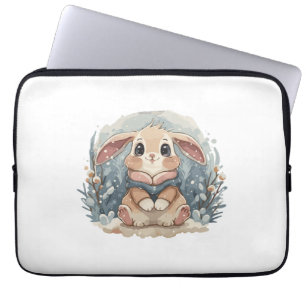 Ein niedliches Kaninchen Laptopschutzhülle