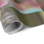 Ein niedliches Kätzchen mit grünen Augen Geschenkpapier (Rolleneckpunkt)