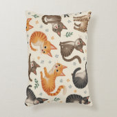 ein niedliches Katzenkissen Dekokissen (Vorderseite(Vertikal))