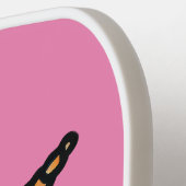 Ein niedliches Kawaii-Einhorn Pickleball Schläger (Linke Seite)