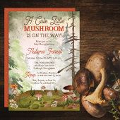 Ein Niedliches kleines Mushroom befindet sich auf Einladung