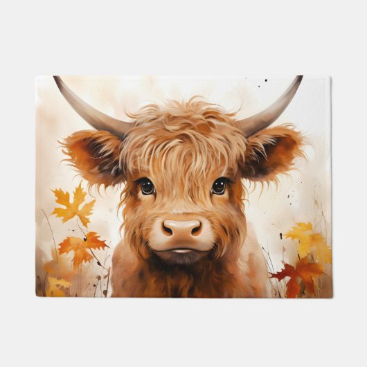 Ein Niedliches Modell für die Kuhherstellung 1 Fußmatte (Vorderseite)