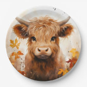 Ein Niedliches Modell für die Kuhherstellung 1 Pappteller (Vorderseite)