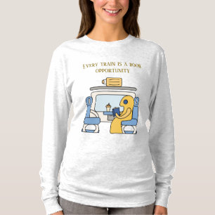 Ein niedliches Monster für den Zugleser T-Shirt