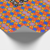 Ein niedliches Muster, Nemo zu finden. Geschenkpapier (Ecke)