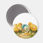 Ein Niedliches Vintages Ostern in Glad Magnet (Vorderseite/Rückseite)