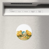 Ein Niedliches Vintages Ostern in Glad Magnet (In Situ (Geschirrspüler))