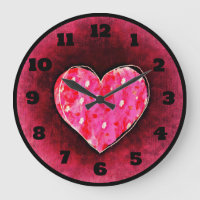 Ein Niedliches, von Hand gezogenes rosa Herz auf e