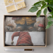 Ein Niedliches Winterspiel Seidenpapier (Geschenk)