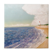 Ein Nizza Sandy-Strand Fliese (Vorderseite)