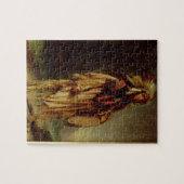 Ein nordamerikanischer Inder in einer Puzzle (Horizontal)