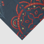 Ein Nordic Tile Series Design für Weihnachten 26 Seidenpapier (Ausschnitt)