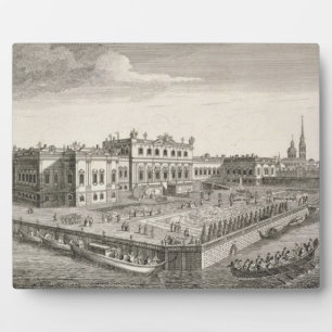 Ein Nordwestblick auf den Sommerpalast Ihrer Bucht Fotoplatte