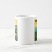 Ein nostalgisches klassisches Reiseplakat – Griech Kaffeetasse (Mittel)