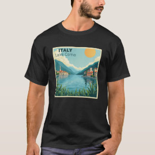 Ein nostalgisches klassisches Reiseposter – Italie T-Shirt