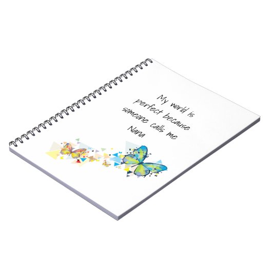 Ein Notebook für Nana Notizblock (Linke Seite)