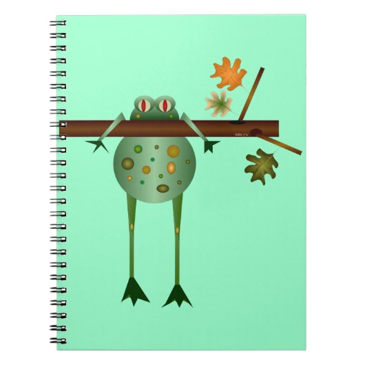 Ein Notebook Notizblock (Vorderseite)