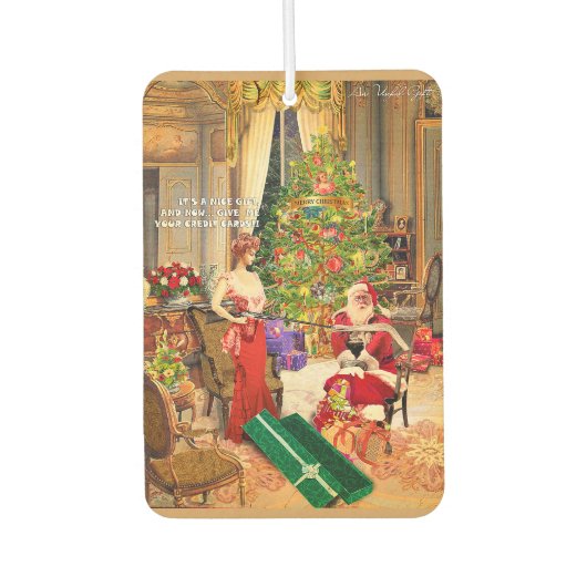 Ein nützliches Geschenk Autolufterfrischer (Vorderseite)