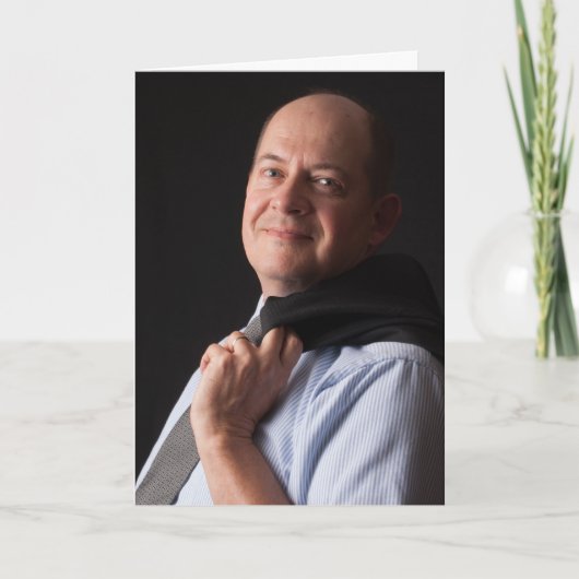 Ein-obere Karte des Geschäftsmannes (Vorderseite)