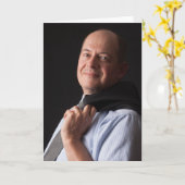 Ein-obere Karte des Geschäftsmannes (Gelbe Blume)