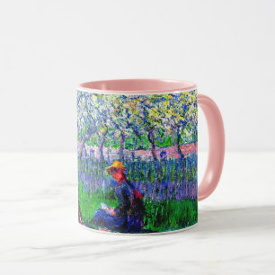 Ein Obstgarten im Frühling von Monet, Tasse