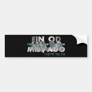 Ein Od Milvado Autoaufkleber